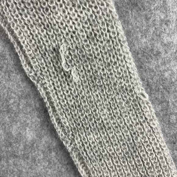 Rebecca Taylor One Shoulder Sweater Womens Gray XS Alpaca Wool Pullover Ruffle - Picture 12 of 12